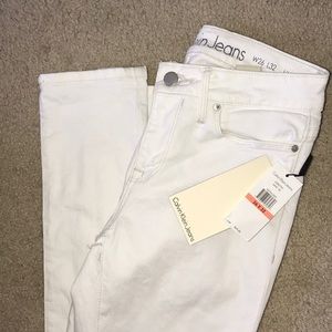 White Calvin Klein Jeans